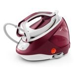 Tefal GV9220 ferro da stiro a caldaia 2600 W Durilium AirGlide Autoclean soleplate Borgogna, Bianco