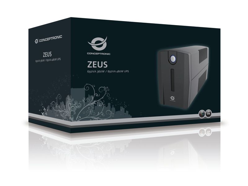 Conceptronic-ZEUS01ES-gruppo-di-continuita---UPS--A-linea-interattiva-650-VA-360-W-2-presa-e--AC