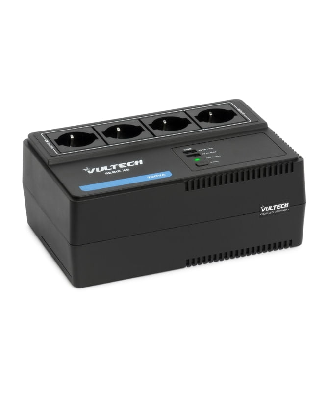 Vultech-UPS700VA-XS---Gruppo-di-continuita--700VA-4x-Bipasso-Schuko---2x-USB