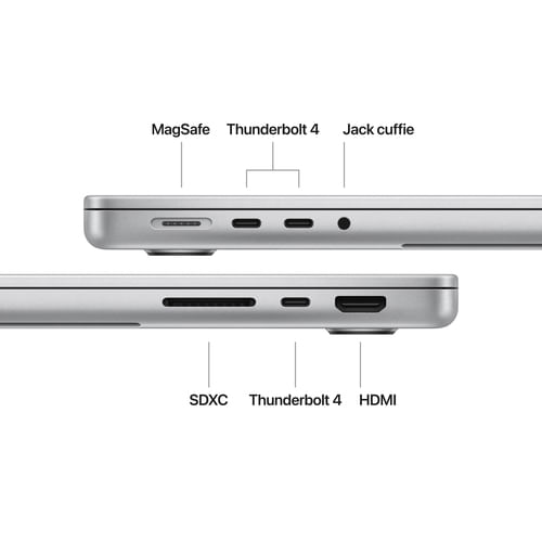 Apple-MacBook-Pro-14--Chip-M4-con-cpu-10-core-e-gpu-10-core-1TB-SSD---Argento