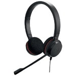 Gn Netcom Jabra Evolve 20 UC Stereo Auricolare Cablato A Padiglione Ufficio USB tipo A Nero