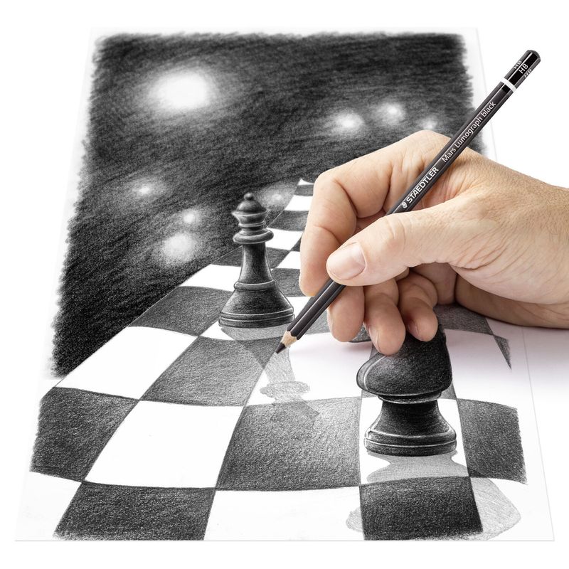 STAEDTLER-MATITA-TIPO-CARBONCINO-MARS-LUMOGRAPH-BLACK-6B-STAEDTLER