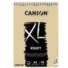 CANSON-Album-spiralato-lato-corto-XL-KRAFT-A3-60-fg.-90-gr.-Canson