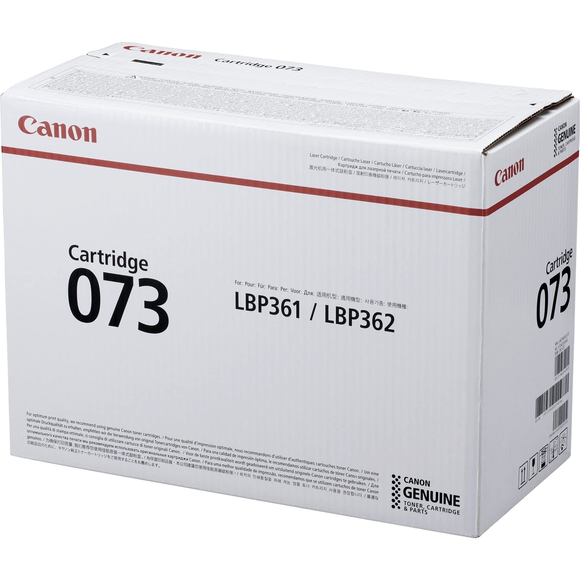 Canon Toner Canon 073 - Alta resa e qualità di stampa