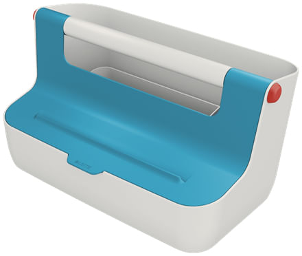 LEITZ-Cassetta-portaoggetti-con-maniglia-blu-Cosy-Leitz