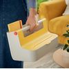 LEITZ-Cassetta-portaoggetti-con-maniglia-Giallo-Cosy-Leitz