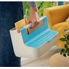 LEITZ-Cassetta-portaoggetti-con-maniglia-blu-Cosy-Leitz