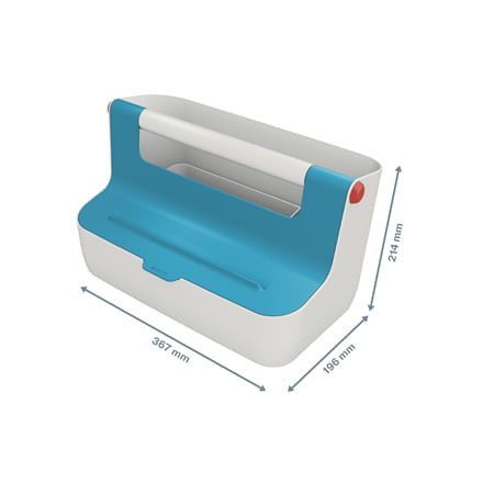 LEITZ-Cassetta-portaoggetti-con-maniglia-blu-Cosy-Leitz