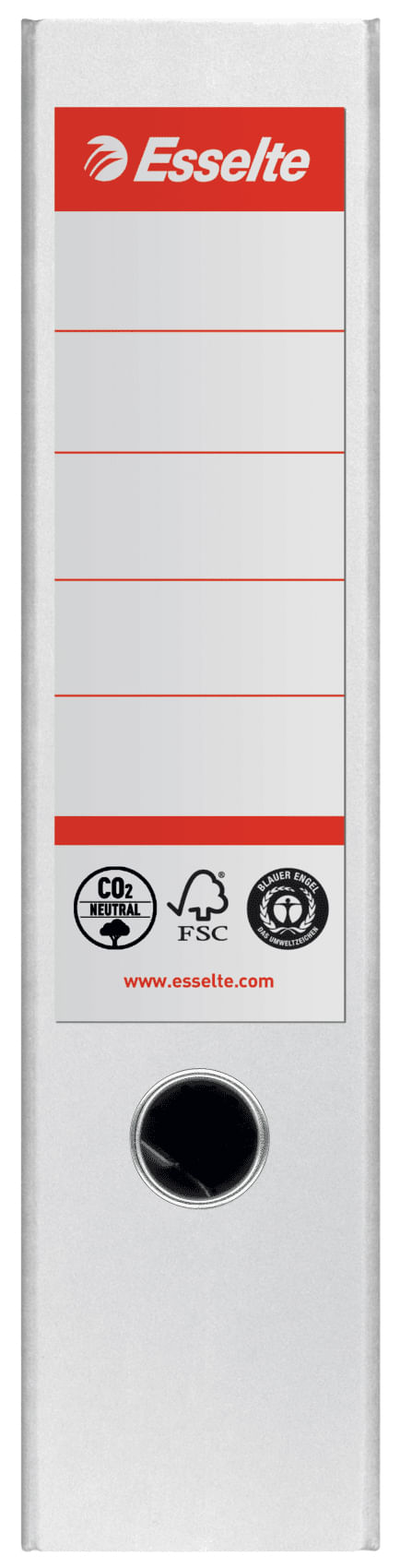 ESSELTE-Registratore-a-leva-Dorso-75mm-bianco-CO2-neutral-Esselte