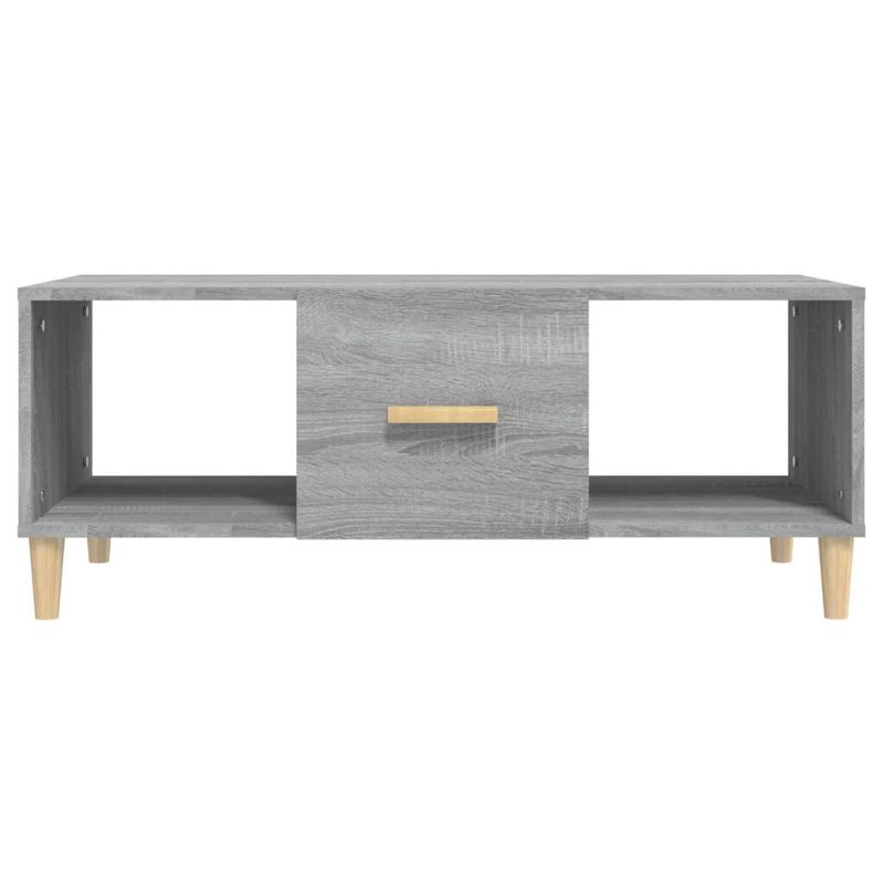 Tavolino-da-Salotto-Grigio-Sonoma-102x50x40cm-Legno-Multistrato