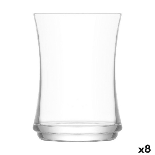 Set di Bicchieri LAV Lune 225 ml Vetro 6 Pezzi (8 Unità)