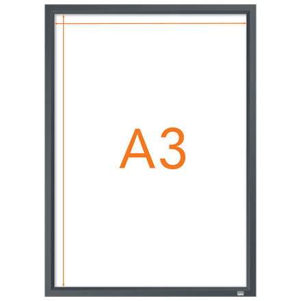 NOBO-Cornice-a-clip-Impression-PRO-A3-cornice-grafite
