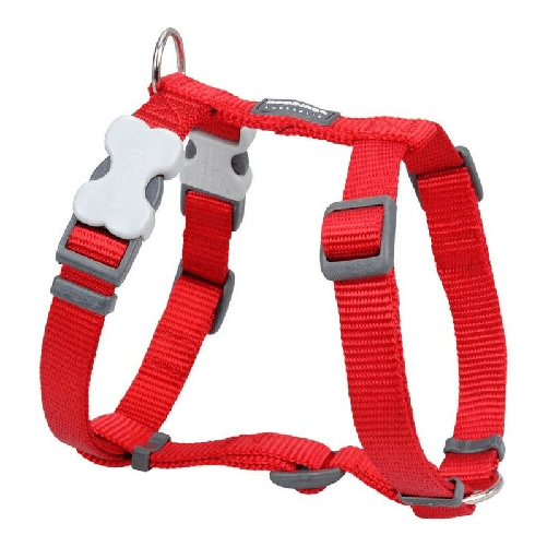 Imbracatura per Cani Red Dingo Liscio 30-48 cm Rosso