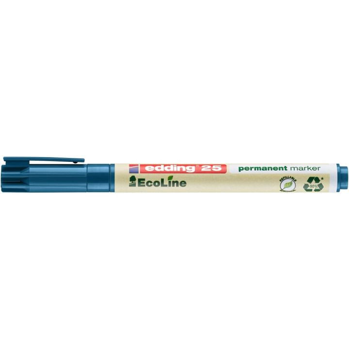 EDDING-Marcatore-permanente-25-Ecoline-punta-tonda-1.0mm-blu-Edding