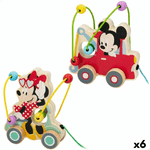 Giocattolo da trascinamento Disney Legno (6 Unità)