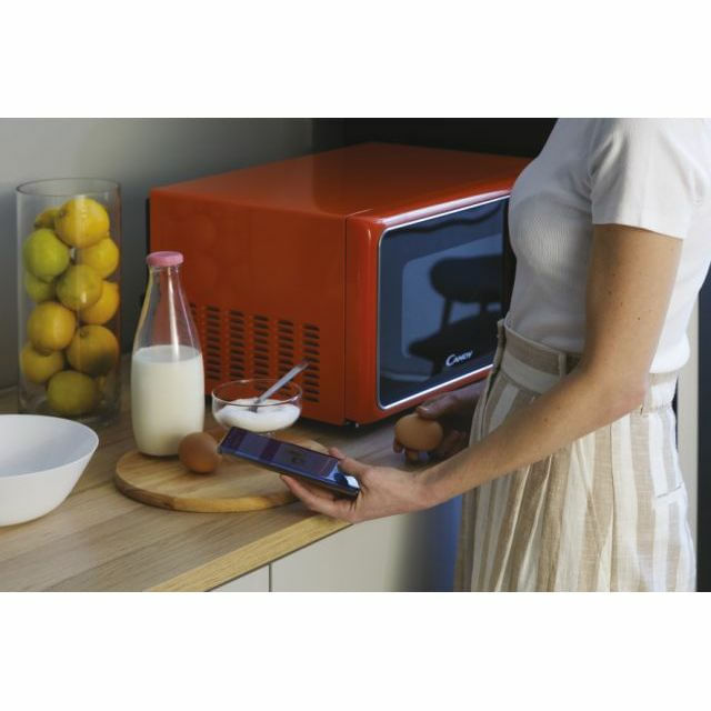 Candy-Divo-G20CO-Superficie-piana-Microonde-combinato-20-L-700-W-Arancione