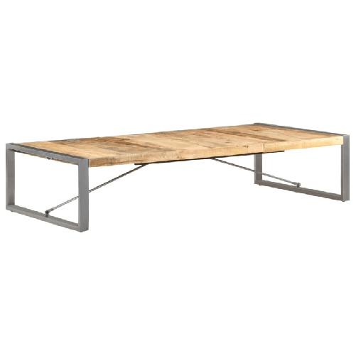 Tavolino-da-Salotto-180x90x40-cm-in-Legno-di-Mango-Grezzo
