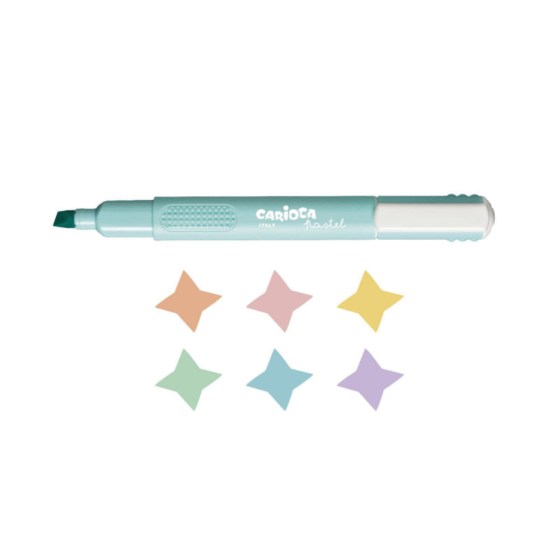 Carioca-EVIDENZIATORI-CARIOCA-PASTEL-LAVABILE-MEMORY-DA-6-pezzi