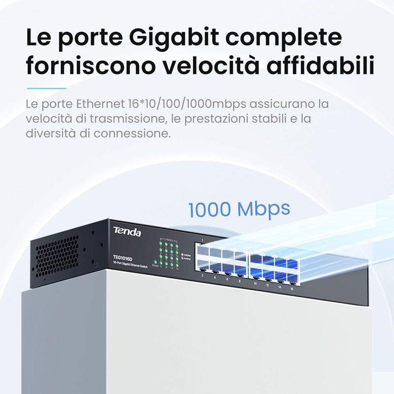 Switch-Ethernet-Tenda-16-Porte-Gigabit-TEG1016D