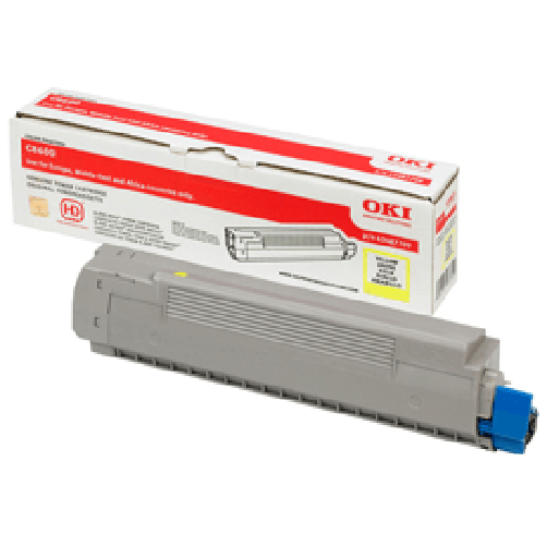 OKI 43487709 cartuccia toner 1 pz Originale Giallo