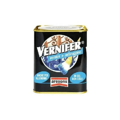 AREXONS SMALTO VERNICE VERNICI GEL 750 mL ANTIRUGGINE VERNIFER VARI COLORI (Bianco satinato - 4881)