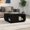 Tavolino-da-Salotto-Nero-80x81x365-cm-Legno-Massello-di-Pino