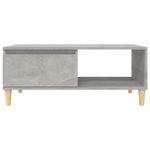Tavolino-Salotto-Grigio-Cemento-90x50x365-cm-Legno-Multistrato