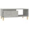 Tavolino-Salotto-Grigio-Cemento-90x50x365-cm-Legno-Multistrato