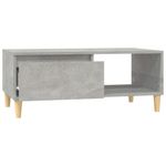 Tavolino-Salotto-Grigio-Cemento-90x50x365-cm-Legno-Multistrato