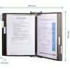 Djois-by-Tarifold-Leggio-antibatterico-da-muro---10-buste-f.to-A4-nero-Djois