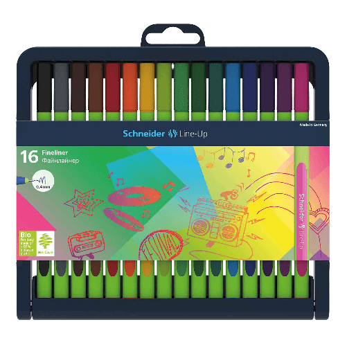 SCHNEIDER-Astuccio-16-fineliner-LINE-UP-04mm-colori-ass.-SCHNEIDER