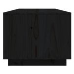 Tavolino-da-Salotto-Nero-110x50x40-cm-Legno-Massello-di-Pino