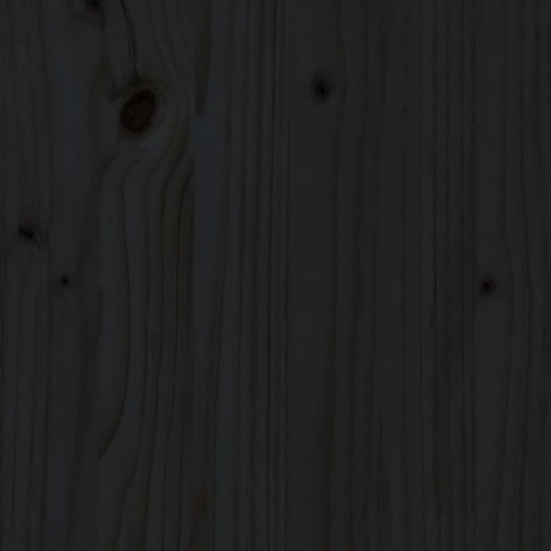 Tavolino-da-Salotto-Nero-60x53x35-cm-Legno-Massello-di-Pino
