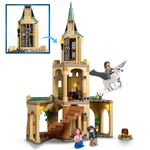 LEGO-Harry-Potter-76401-Cortile-di-Hogwarts--il-Salvataggio-di-Sirius-Castello-Giocattolo-con-Ippogrifo-Fierobecco