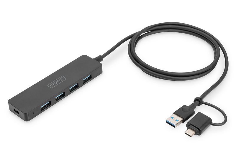 Digitus-Hub-USB-3.0-4-porte-Slim-Line