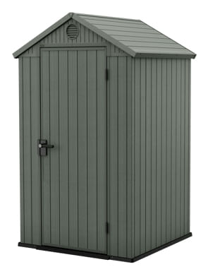 Casetta-Keter-Darwin-4x4-Evotech-Verde-in-resina-124x117-cm-da-giardino