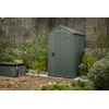 Casetta-Keter-Darwin-4x4-Evotech-Verde-in-resina-124x117-cm-da-giardino
