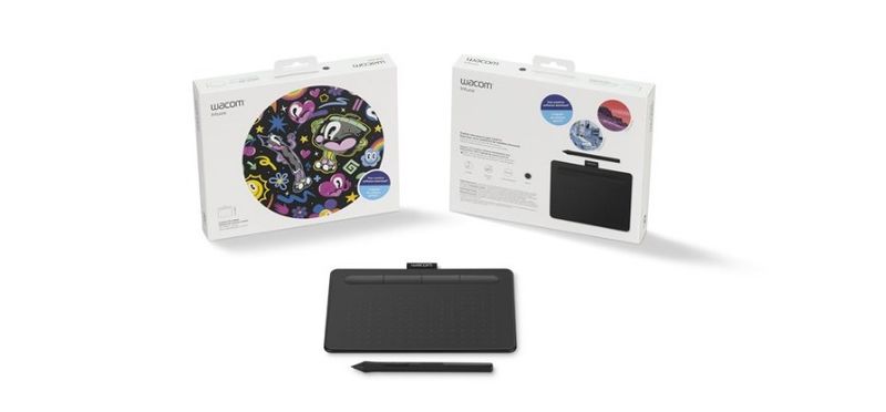 Wacom-Intuos-S-tavoletta-grafica-Nero-2540-lpi--linee-per-pollice--152-x-95-mm-USB