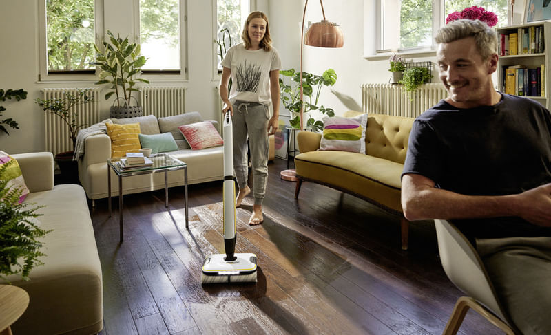 Karcher-FLOOR-CLEANER-FC-7-CORDLESS-PREMIUM-Senza-sacchetto-Argento-Giallo