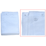 4F Telo Bianco Retinato Occhiellato 2x3mt