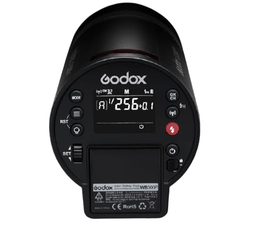 Godox-AD300Pro-Flash-per-videocamera-Nero