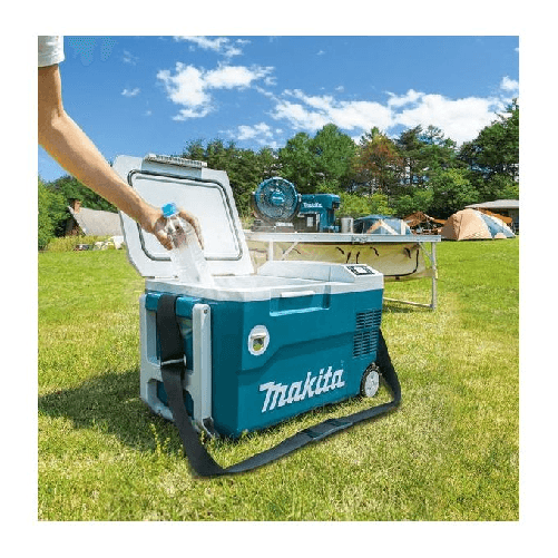 Makita-DCW180Z-borsa-frigo-20-L-Elettrico-Blu-Bianco