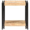 vidaXL-Tavolino-40x30x50-cm-in-Legno-Massello-di-Mango-Grezzo