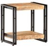 vidaXL-Tavolino-40x30x50-cm-in-Legno-Massello-di-Mango-Grezzo