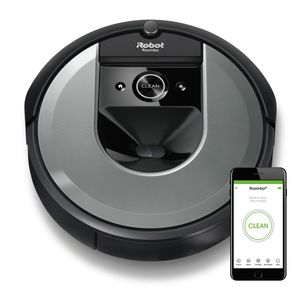 IRobot Roomba i7 aspirapolvere robot Senza sacchetto Nero 0,4 L