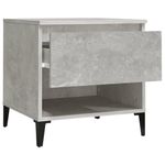 Tavolino-Grigio-Cemento-50x46x50-cm-in-Legno-Multistrato