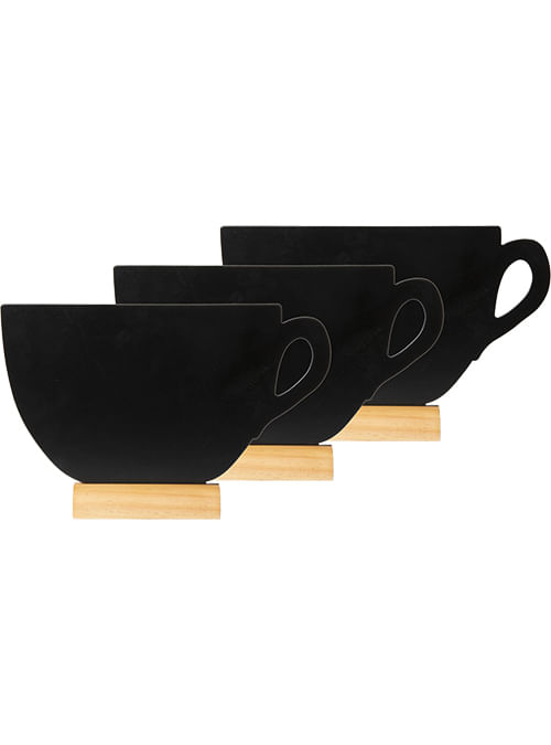 SECURIT-SET-3-MINI-LAVAGNE-SEGNAPOSTO-Silhouette-\-TAZZA\--Securit