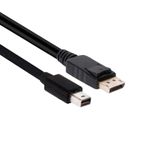 CLUB3D-Mini-DisplayPort-to-DisplayPort-1.2-M-M-2m-6.56ft-4K60Hz