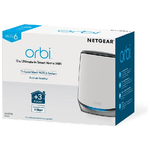 NETGEAR-Orbi-RBS850-AX6000-WiFi-6-Mesh-Sattelite-Banda-tripla--2.4-GHz-5-GHz-5-GHz--Wi-Fi-6--802.11ax--Grigio-Bianco-4-Interno