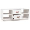Tavolino-da-Salotto-Bianco-100x50x41-cm-Legno-Massello-di-Pino
